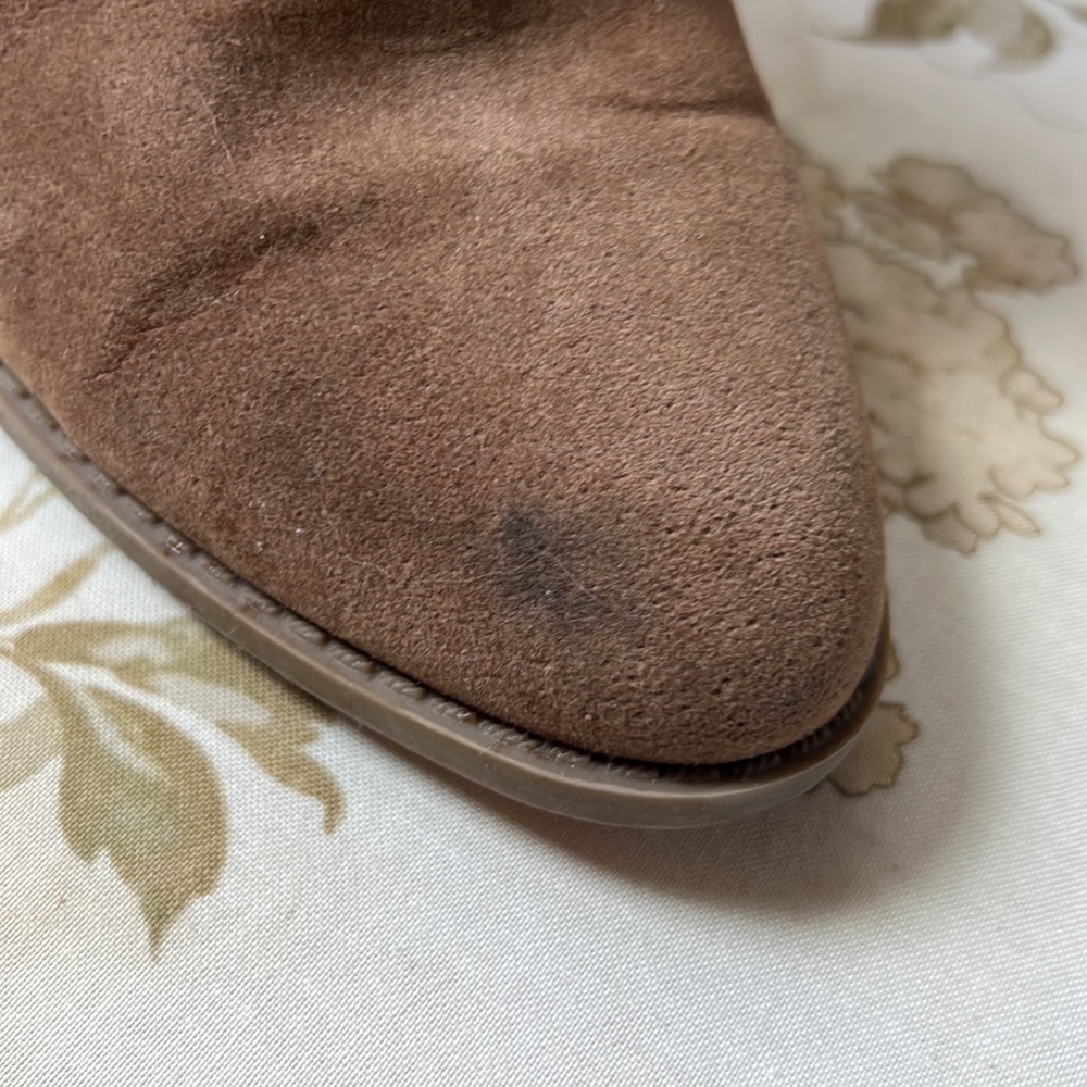 Universal Thread Tan Bootie Heels - Picture 5 of 5